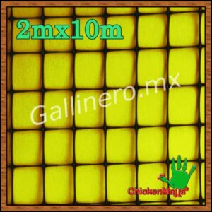 Malla para gallinero CHICKENMALLA 2mx10m